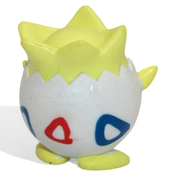 Togepi TOMY Pokémon Figure CGTSJ 1999 Collectible Toy Yellow & White - Picture 5 of 7